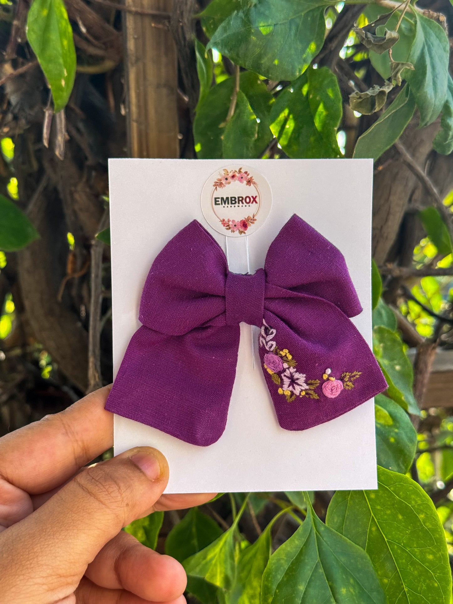Violet Garden Bow
