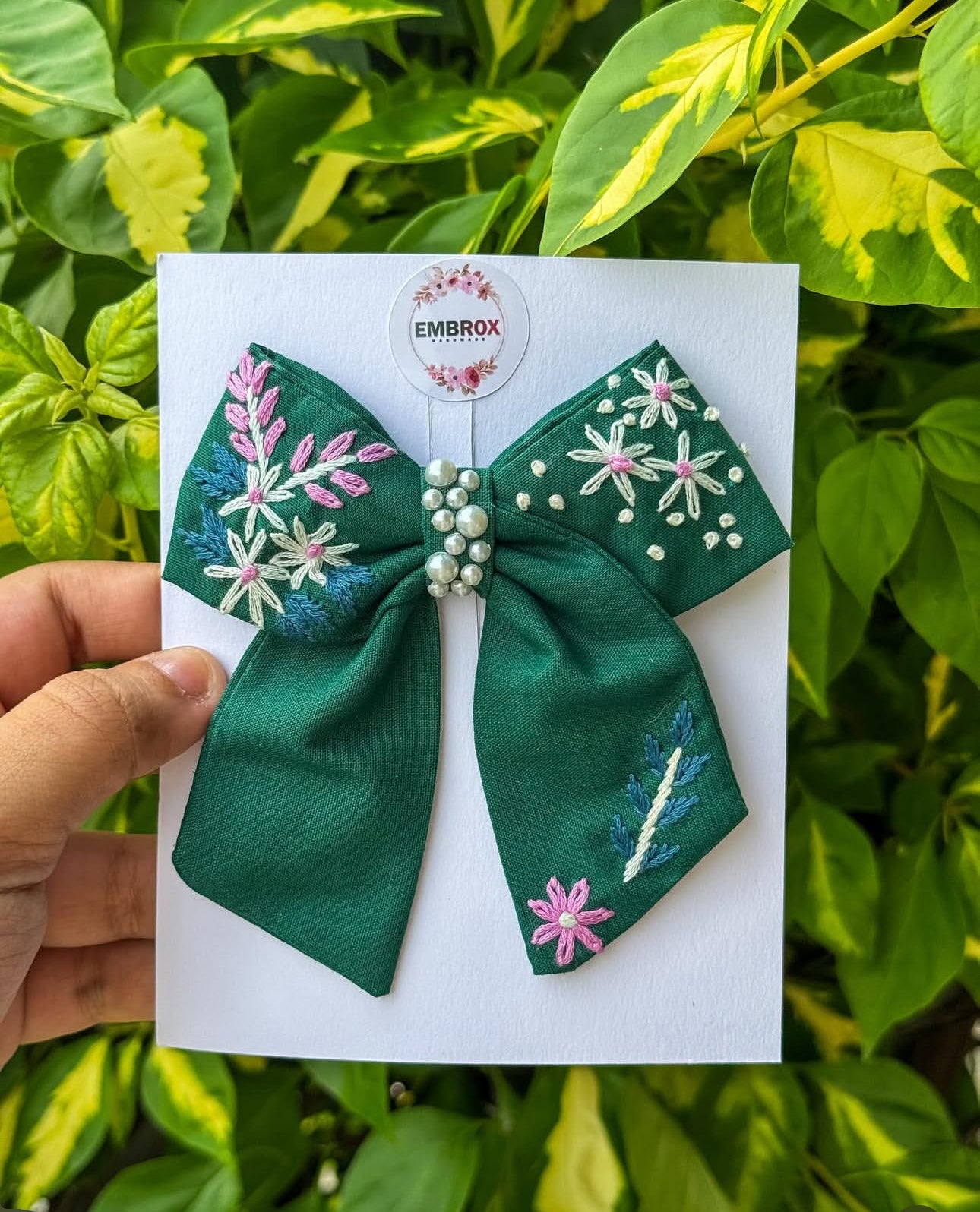 The Emerald Bloom Bow