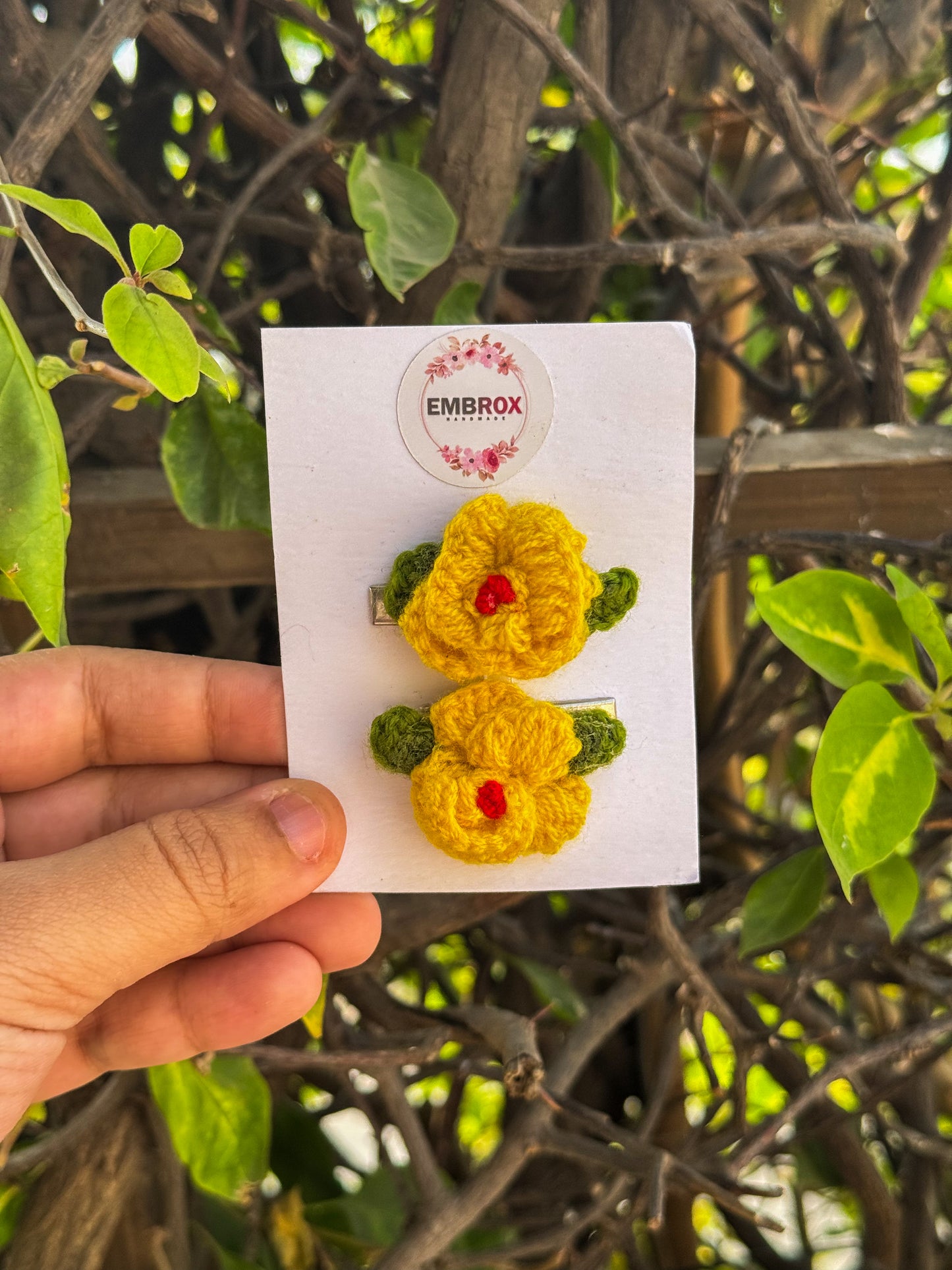 Chirpy Chick' Crochet Clips