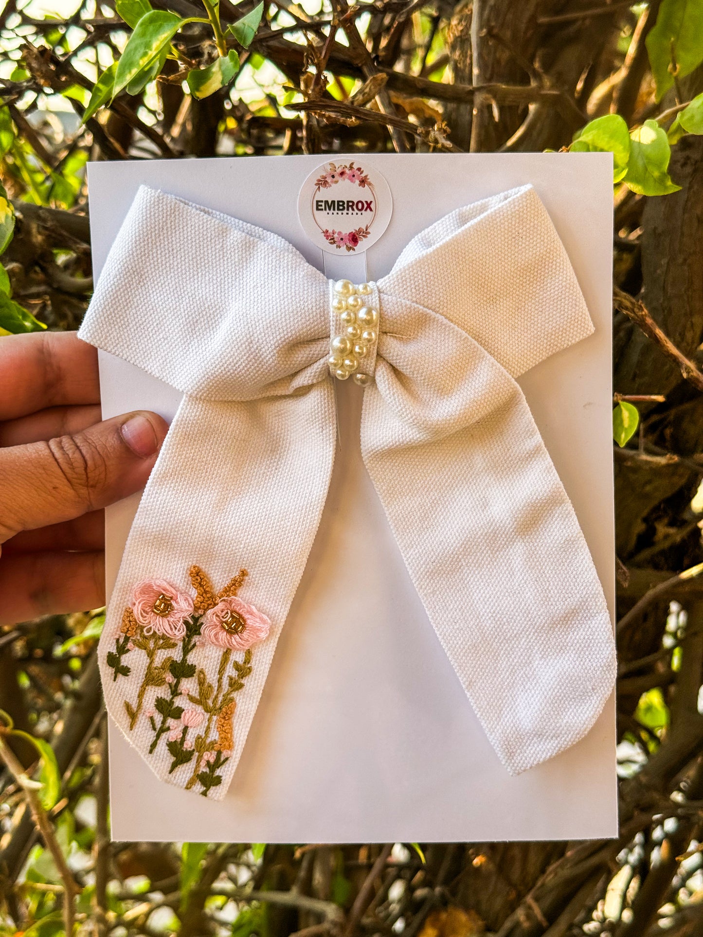 Rosette Charm Bow 🌷