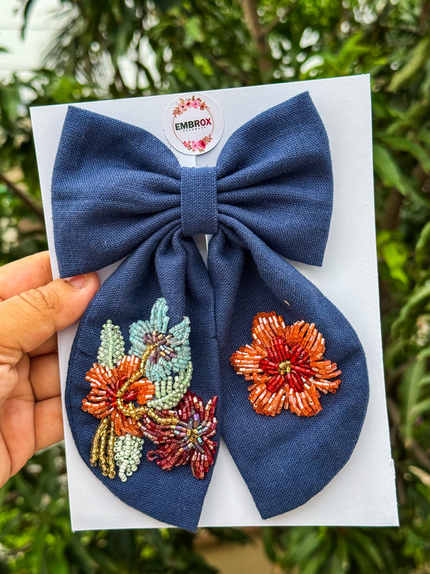 Bluebell Bloom Bow
