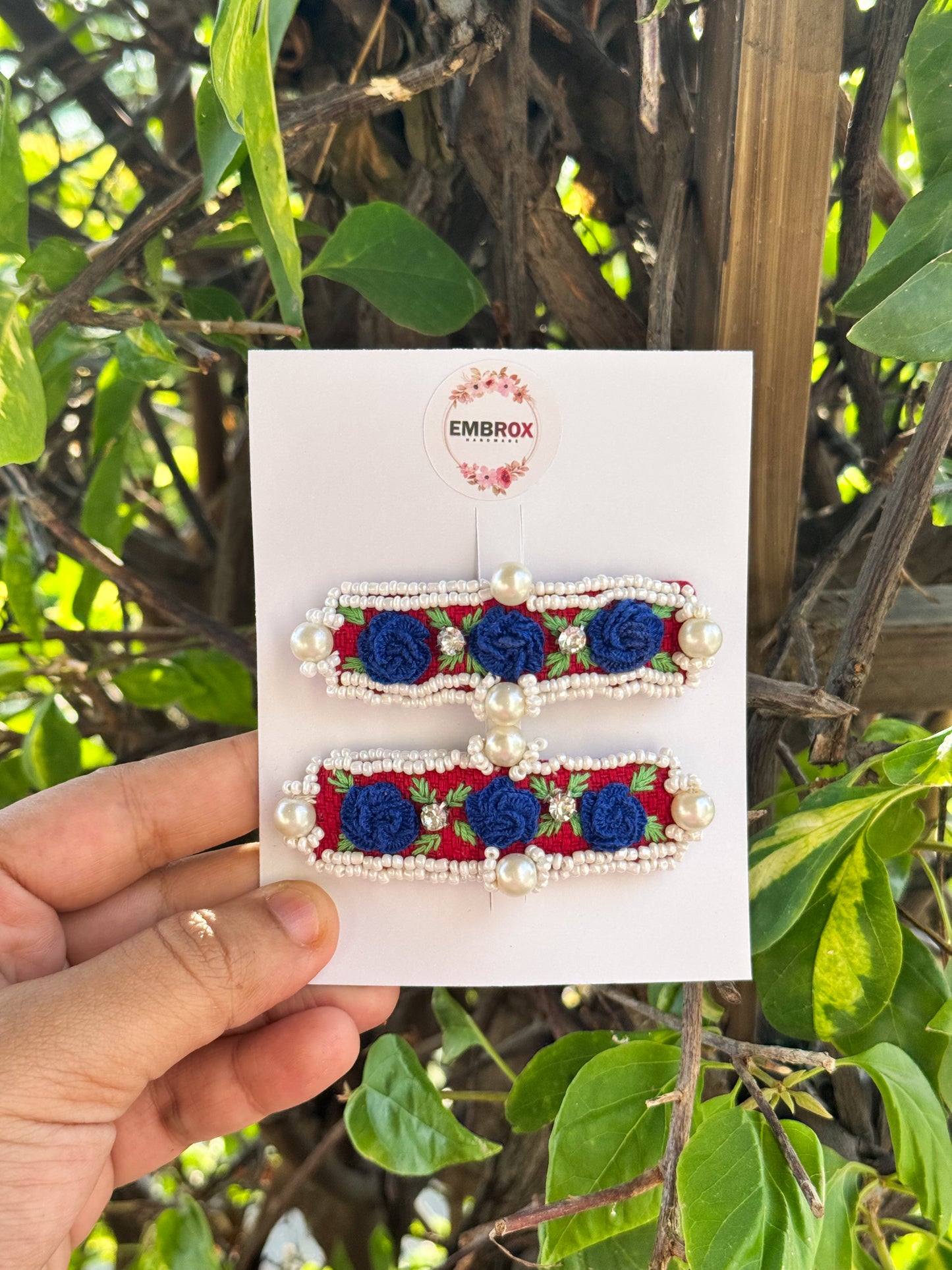 Royal Ruby & Sapphire pin