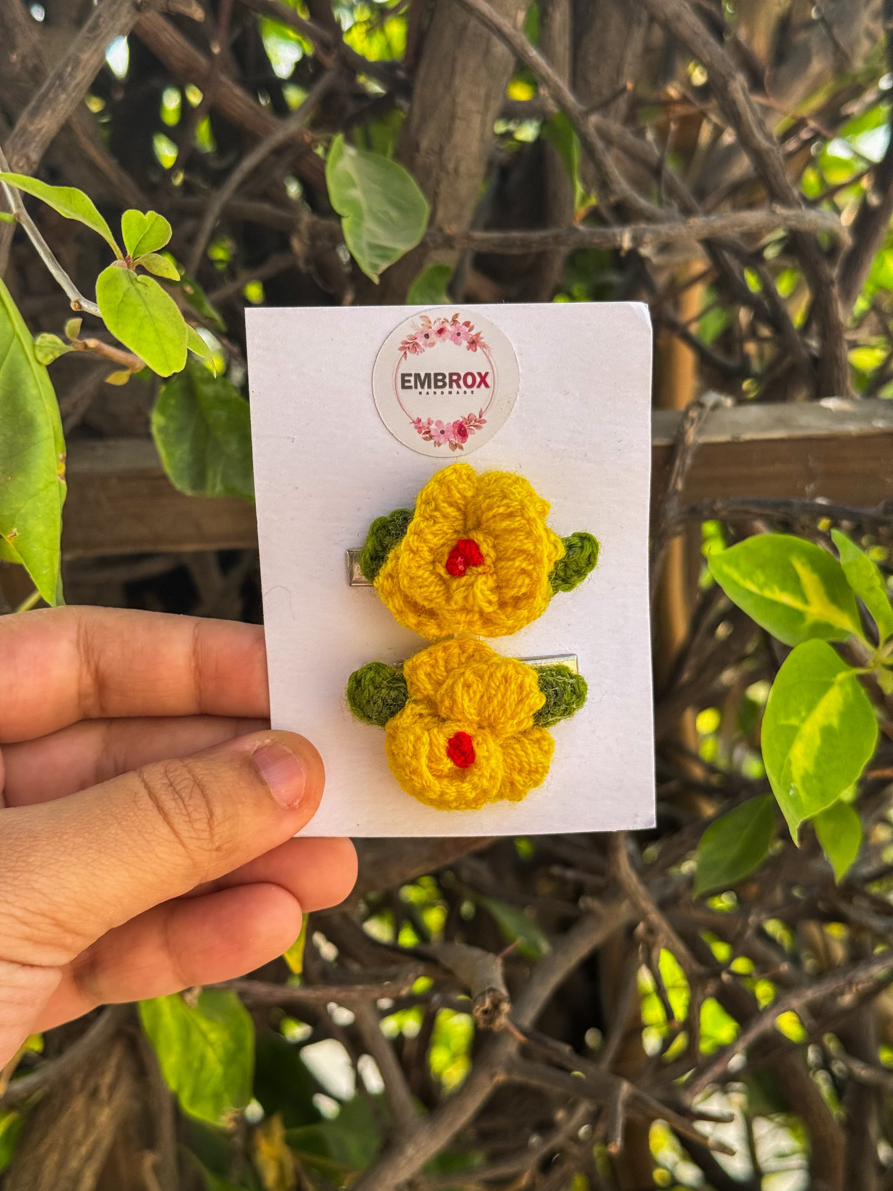 Chirpy Chick' Crochet Clips