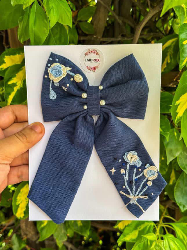 The "Starlight Petals" Hair Bow