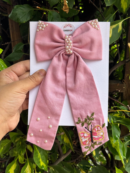 The "Ethereal Butterfly" Hair Bow