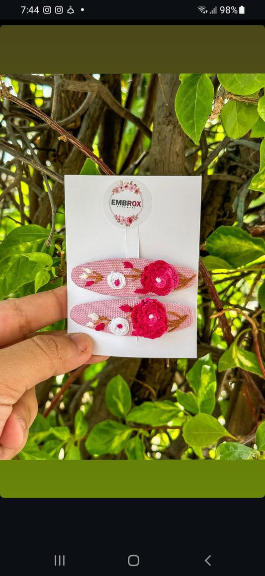 Petal Whisper Hair pins
