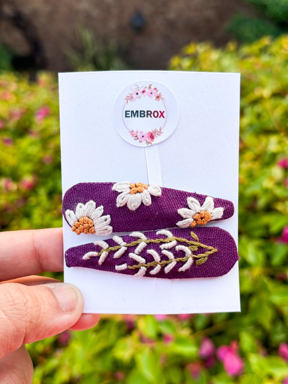 The "Wildflower Weaver" Hair pins Set