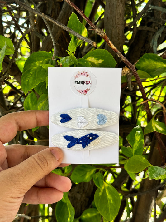 Ocean Whisper Hair pins