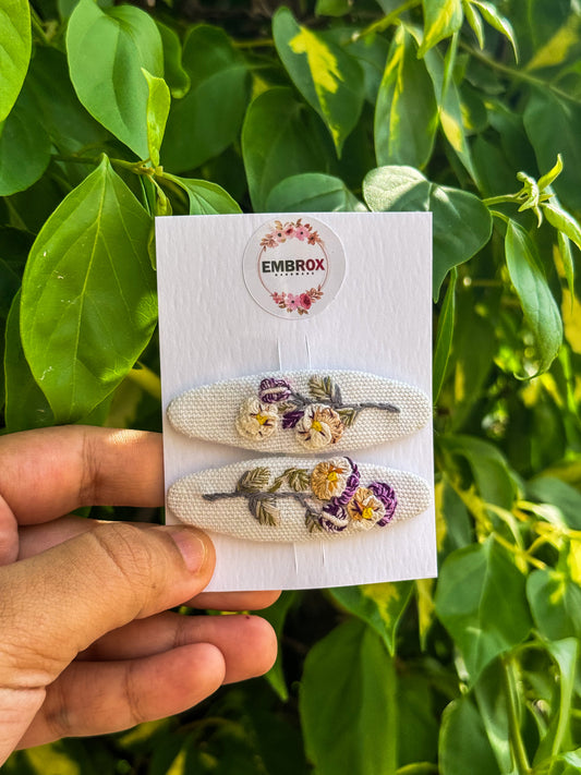 Wildflower Meadow hair pins
