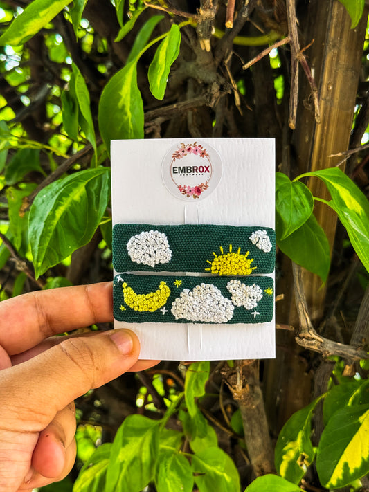 Day & Night hair pins