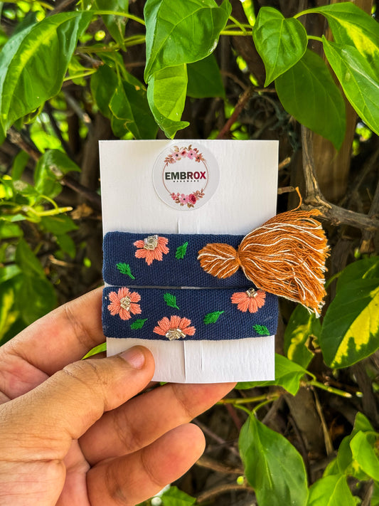 Folkloric Floral hair pins