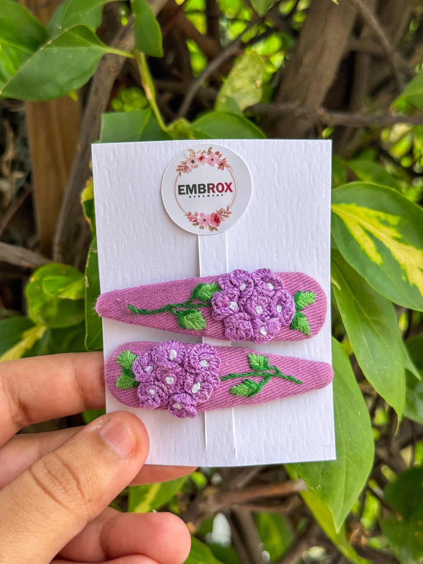Hydrangea Blooms Hair pins