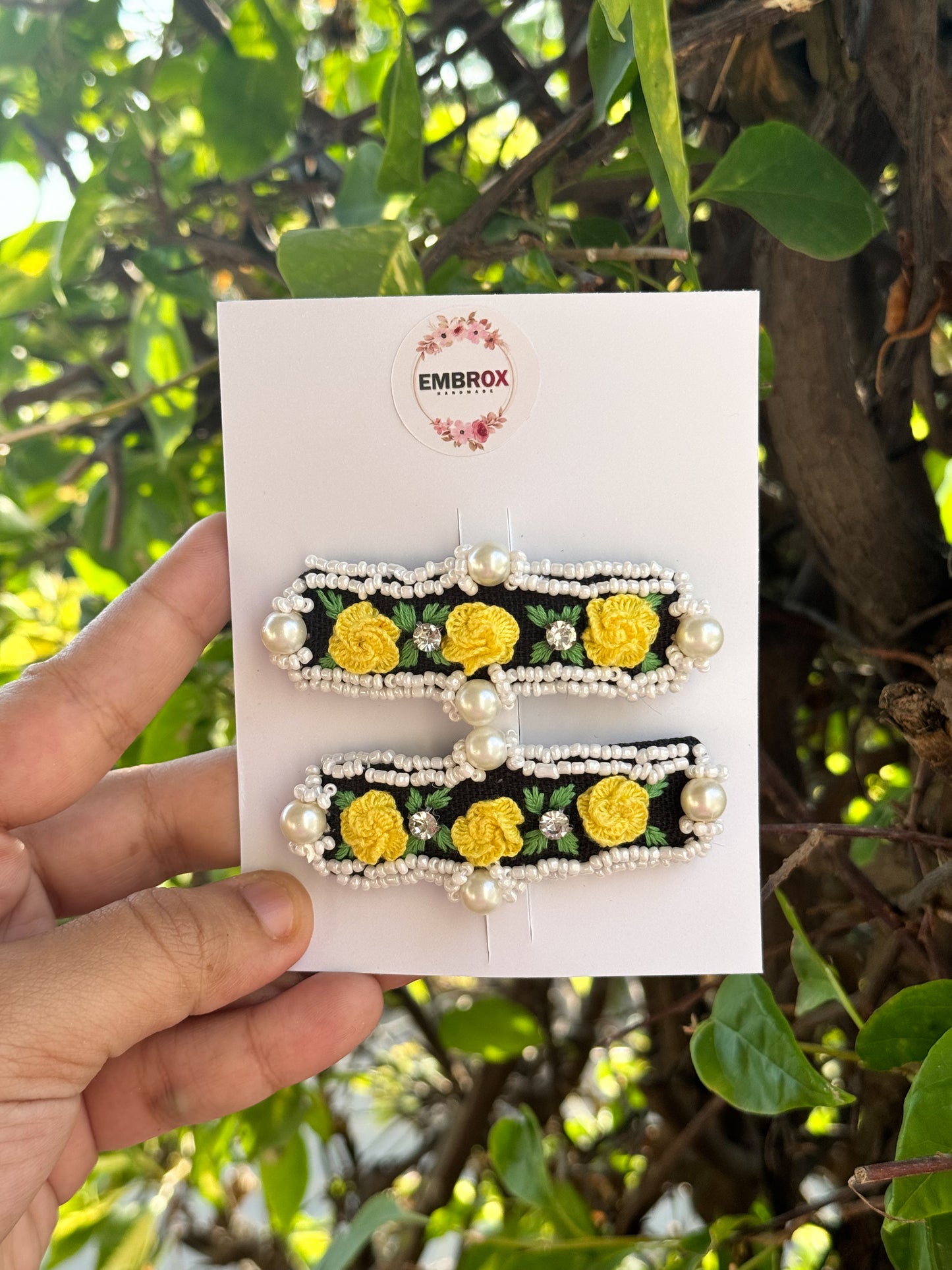 Golden Rose Trellis Pins